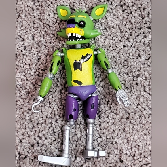 RARE! New Blacklight Series FNAF Funko Pop, Blacklight Articulated Figures - Picture 7 of 14